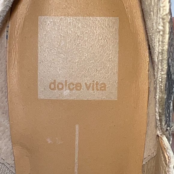 Dolce Vita Sonni Ankle Bootie Snake Skin Print Sz 8 - Picture 6 of 9